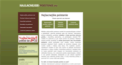 Desktop Screenshot of najlacnejsie-poistenie.eu